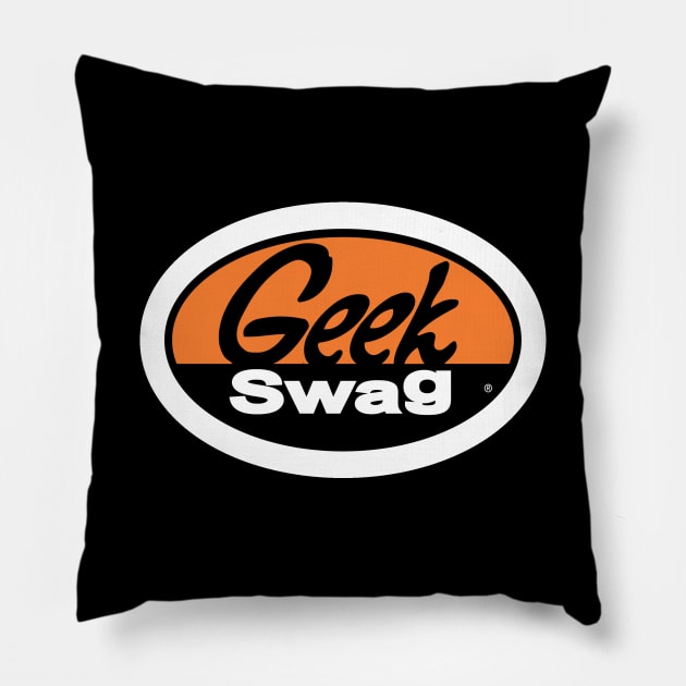 Geek Swag Pillow by mikelcal