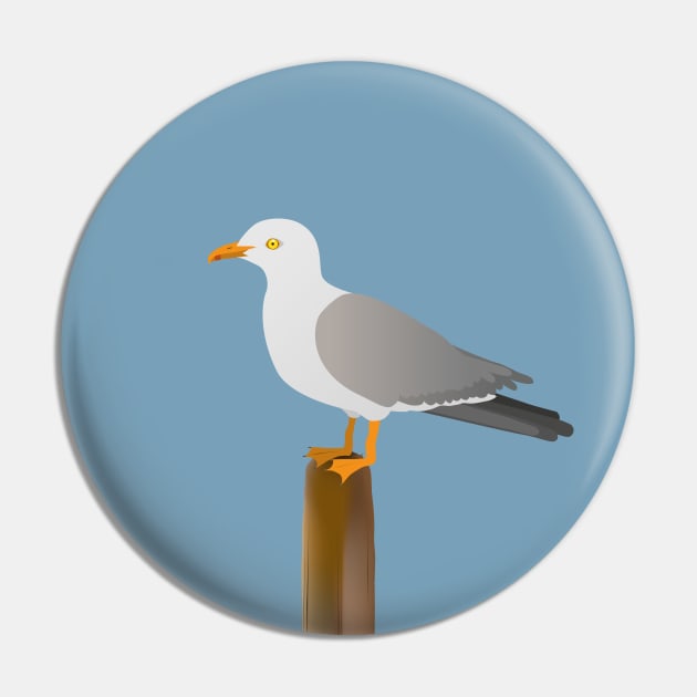 Seagull Pin by Bwiselizzy