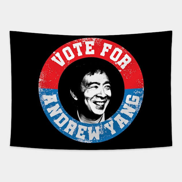 Andrew Yang For President 2020 Tapestry by Bobtees