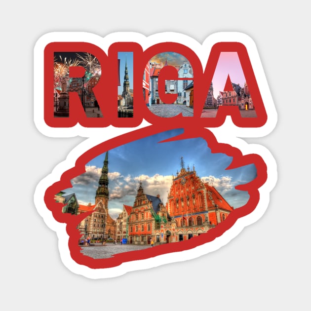 Riga Rumble Magnet by DarioNelaj