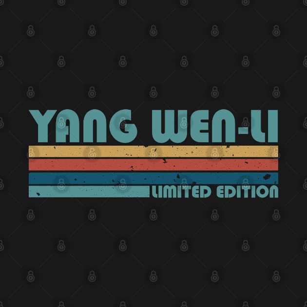 Proud Limited Edition Wen-li Name Personalized Retro Style by Kisos Thass