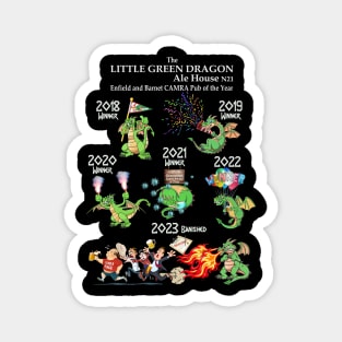 Little Green Dragon Magnet