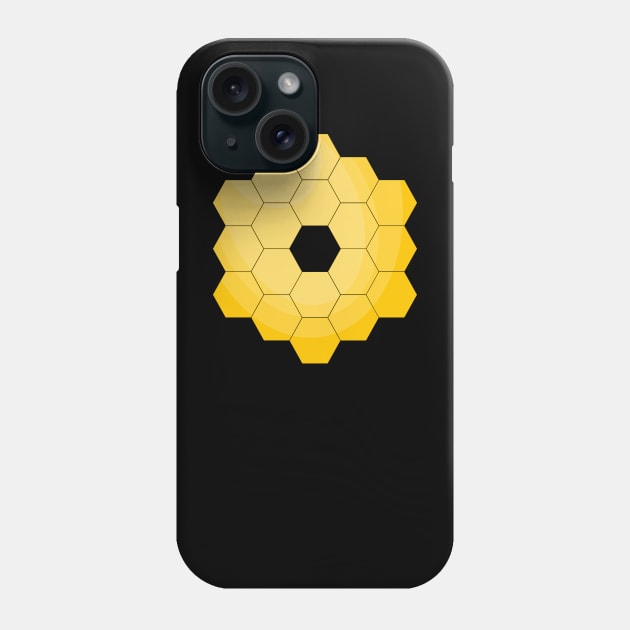 James Webb Hexagon Phone Case by ilrokery