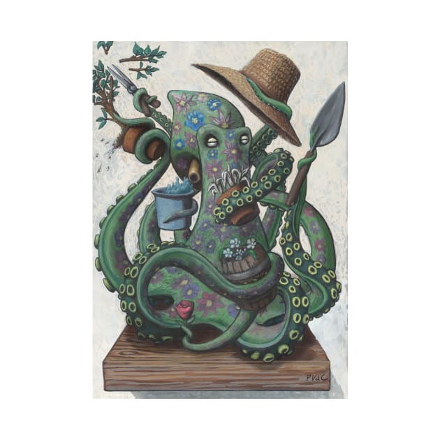Octopus gardener by Octomanart