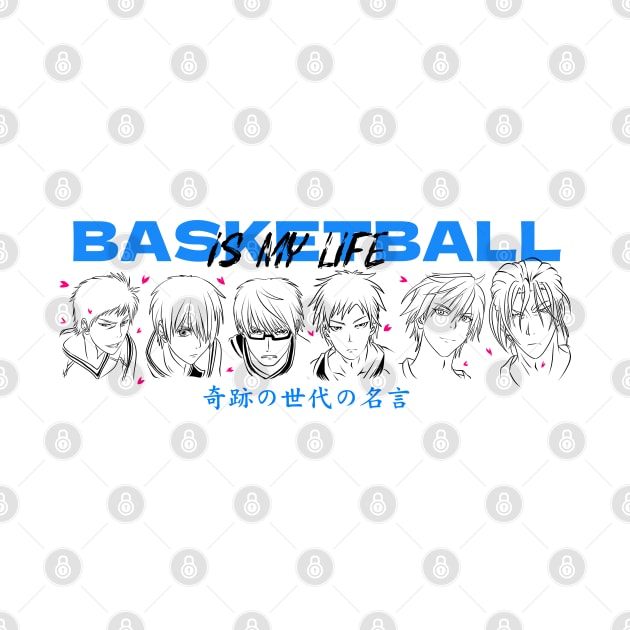 Basketball Is My Life Anime Kuroko by mazyoy