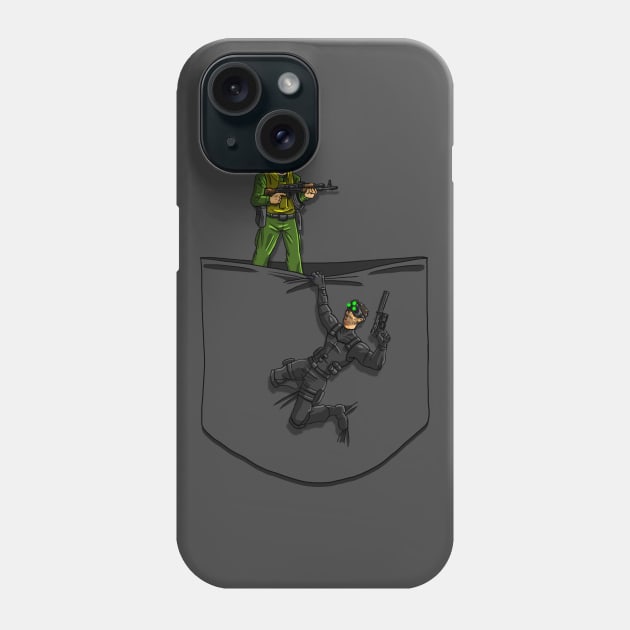 Splinter Cell Pocket Phone Case by CCDesign