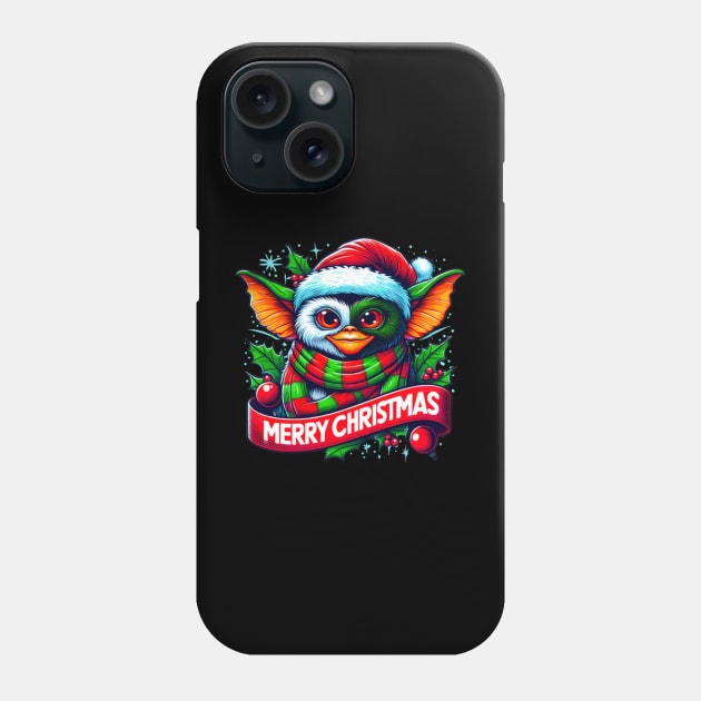 Gremlins Christmas Phone Case by BukovskyART