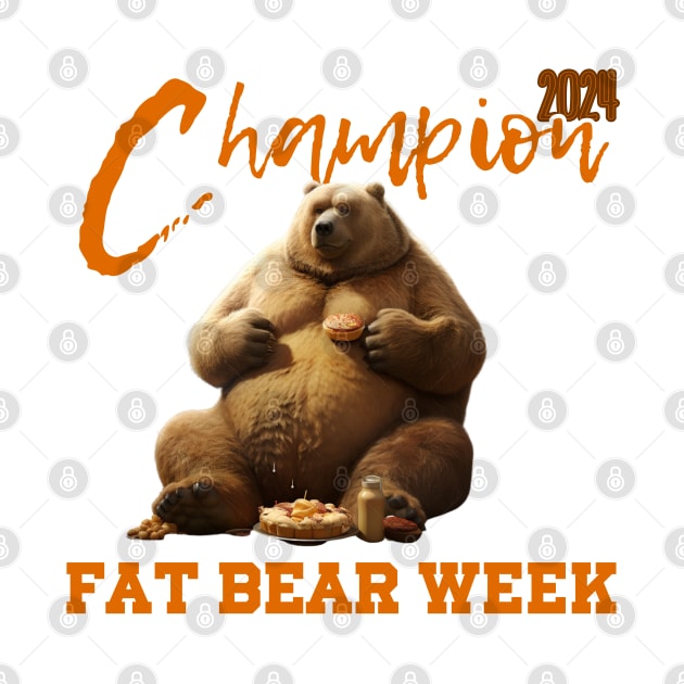fat bear by FehuMarcinArt