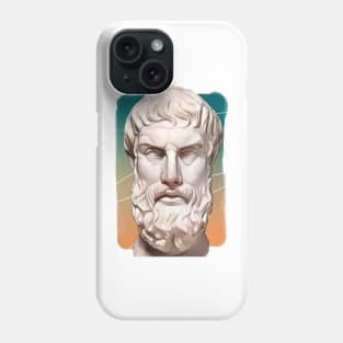 Greek philosopher Epicurus Illustration Phone Case