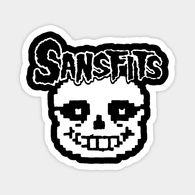 Sansfits Magnet by demonigote