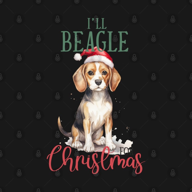 Beagle Christmas Shirt by MuseMints