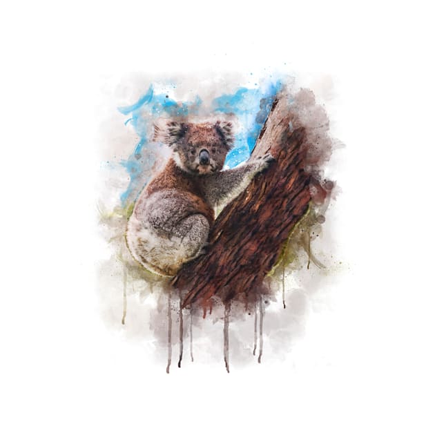 Illustration of a Koala by diplikaya