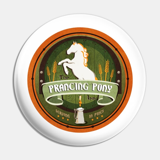 The Prancing Pony Pin by enchantedrealm