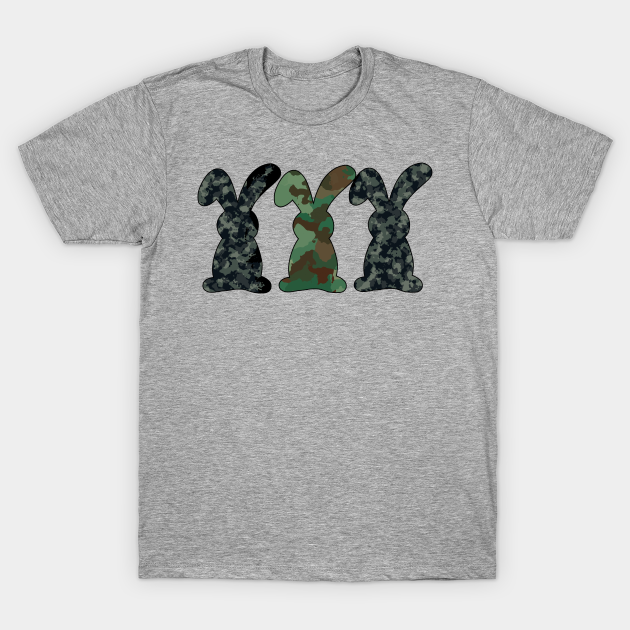 easter camo bunny - Easter Egg - T-Shirt