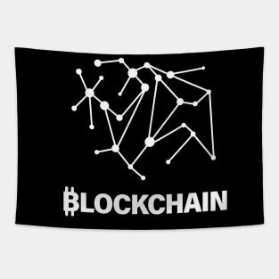 Blockchain Bitcoin Cryptocurrency Tapestry
