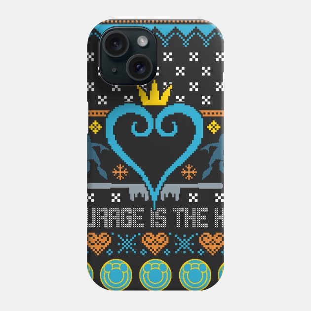 Kingdom Ugly Sweater Phone Case by Arinesart