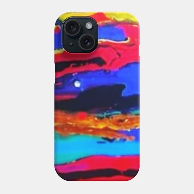 FLOWING COLORS Phone Case by Heinzcraft