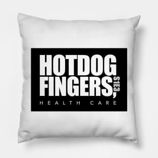 Hotdog Fingers Pillow