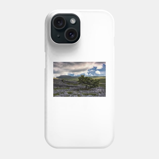 Ingleborough Top Phone Case by Reg-K-Atkinson