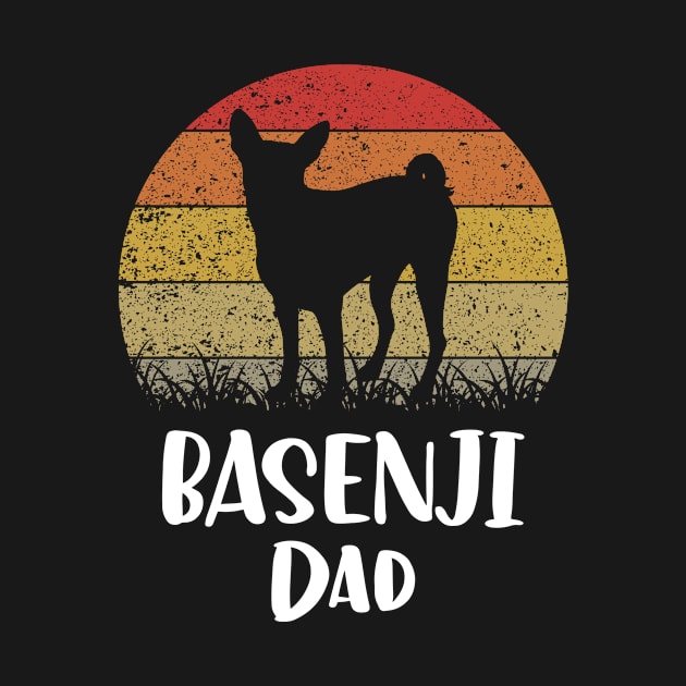 Basenji Dog Dad by AmazingDesigns