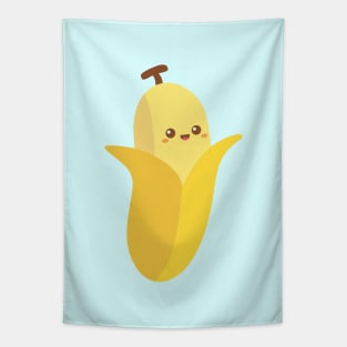 Cute Happy Banana Fruit Tapestry