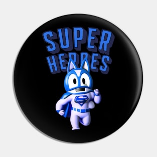 super heroes Pin