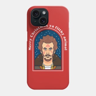 marv wet bandit christmas Phone Case