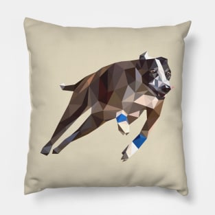 Speedy Greyhound Pillow