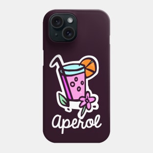 Tropical Spritz Cocktail Bartender Retro Pink Phone Case