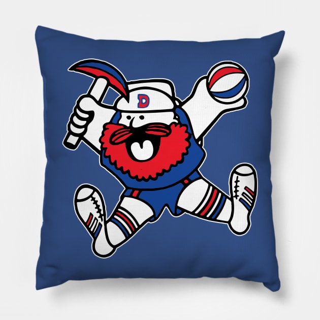 Denver Nuggets Miner Pillow by Aurver