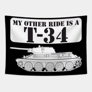 My other ride is a T-34 Tapestry