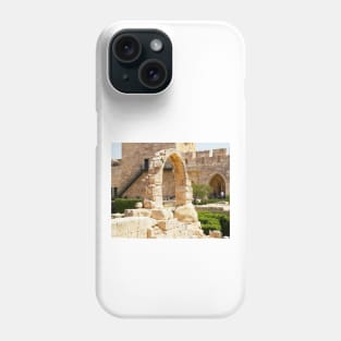 Israel, Jerusalem. Citadel Arch Phone Case