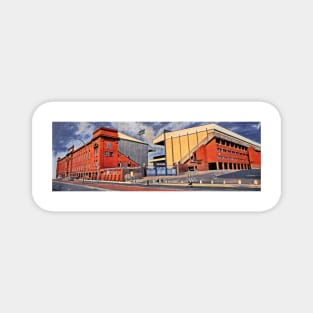 Panoramic digital painting of Ibrox Magnet