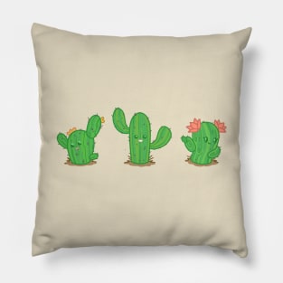 Happy Cacti Pillow