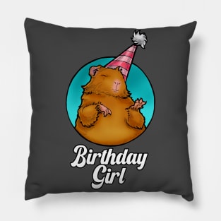 Guinea Pig - Birthday Girl Pillow