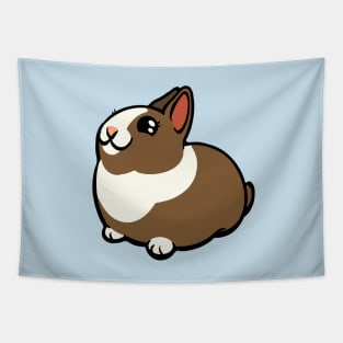 Brown and White Bunny Rabbit Coney Tapestry