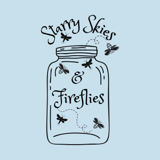 Starry Skies and Fireflies T-Shirt