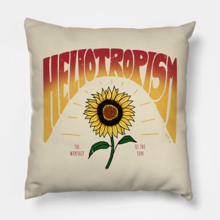 Heliotropism 🌻 Pillow