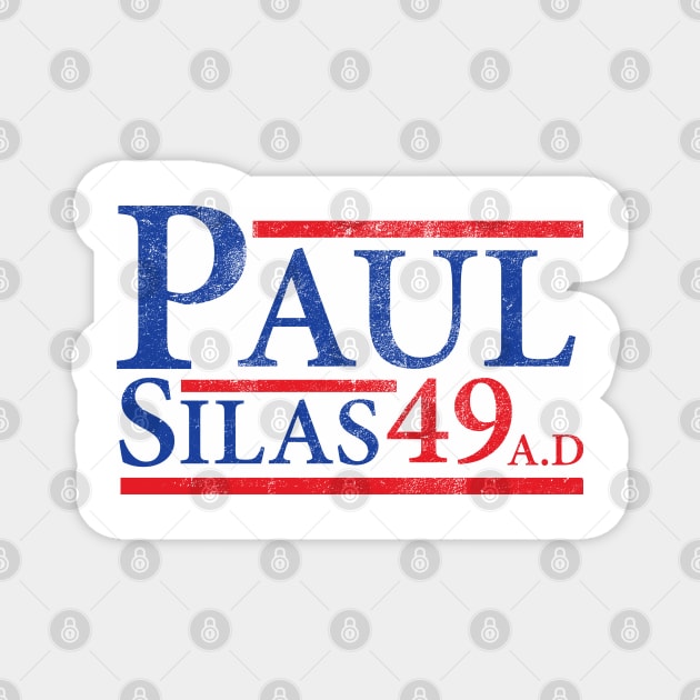 Paul & Silas 49 A.D Magnet by CalledandChosenApparel