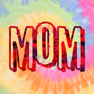 Tie dye Mom T-Shirt