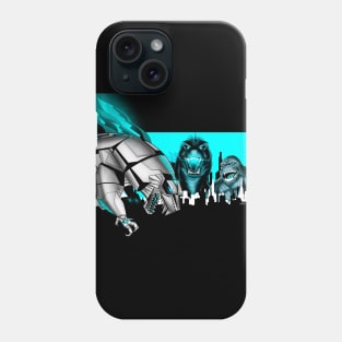 the final fight in kaiju madness Phone Case