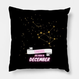 Born in December - Sagittarius Pillow