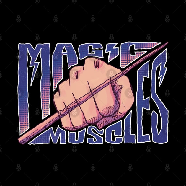 Mashle Magic and Muscles Mash Fist x Wand with Cool Streetwear Graffiti by Animangapoi