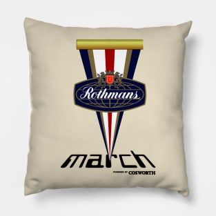 March F1 Team Season 82 Motorsport Art Pillow