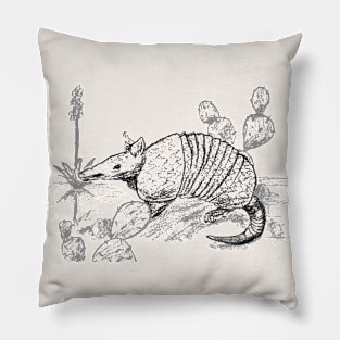 Desert Armadillo Pillow