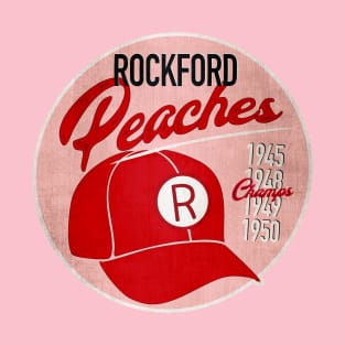 Rockford Peaches • AAGPBL Hat • Rockford, Illinois T-Shirt