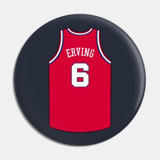 Julius Erving Philadelphia Jersey Qiangy Pin