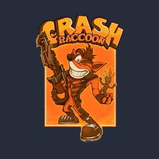 Crash Raccoon T-Shirt