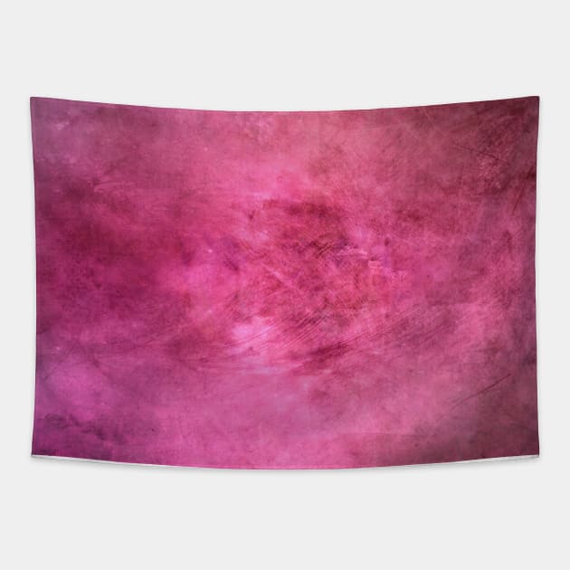 Pink grunge texture Tapestry by Playfulfoodie