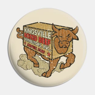 Kingsville Boxed Beef Distributors 1959 Pin